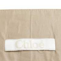 Chloé Silk skirt in beige