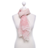 Valentino Garavani Tissu en rose / blanc crème