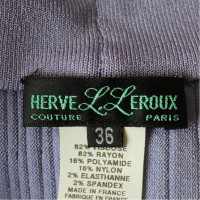 Hervé L. Leroux Kleid aus Viskose in Violett