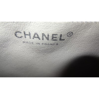 Chanel Classic Flap Bag Jumbo Leer