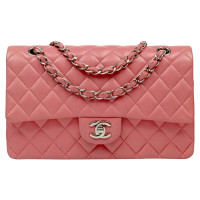 Chanel Timeless Classic en Cuir en Rose/pink