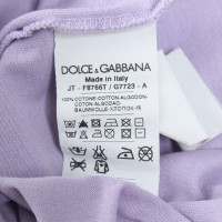 Dolce & Gabbana top in lilac