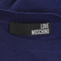 Moschino Love Pull en bleu