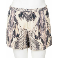 Haute Hippie Short en Soie en Noir