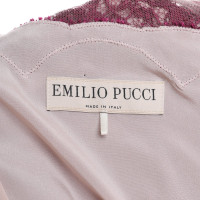 Emilio Pucci Lace dress in fuchsia