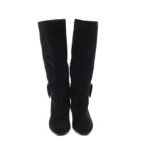 Sergio Rossi Boots Suede in Black