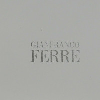 Gianfranco Ferré Ceinture en Daim en Blanc