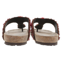 Maliparmi Sandalen mit Schmucksteinen