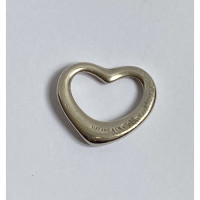 Tiffany & Co. Open Heart Kette silber 22 mm Silver in Silvery