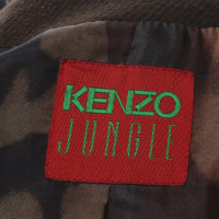 Kenzo Manteau en brun foncé
