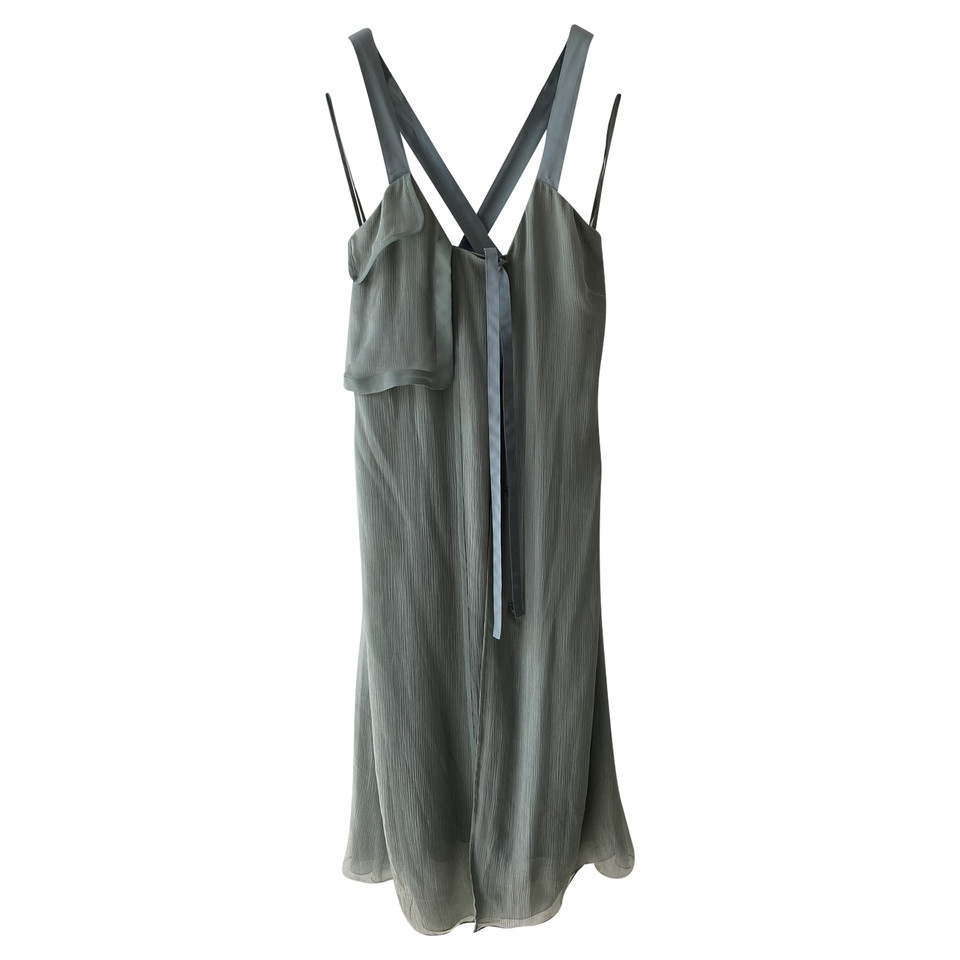 Emporio Armani Dress Silk in Olive