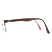 Ray Ban Bril in bruin/roze
