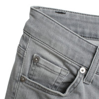 7 For All Mankind Stonewashed jeans in grijs