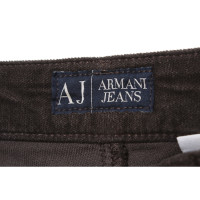 Armani Jeans Hose aus Baumwolle in Braun