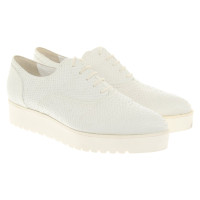 Kennel & Schmenger Schnürschuhe aus Leder in Creme