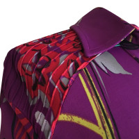 Etro Robe en jersey de soie coloré