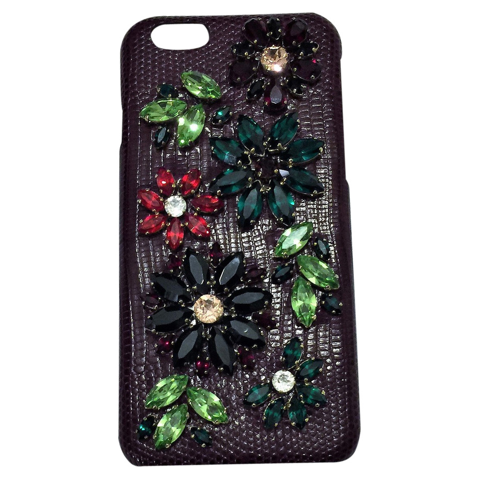 Dolce & Gabbana Crystal Embellished iPhone 6 Case.  