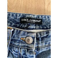 Dolce & Gabbana Shorts Jeans fabric in Blue