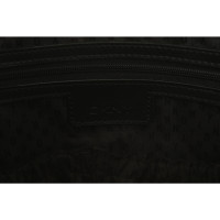 Dkny Handtasche aus Leder in Schwarz