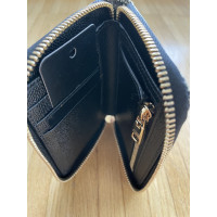 D&G Täschchen/Portemonnaie aus Leder in Schwarz
