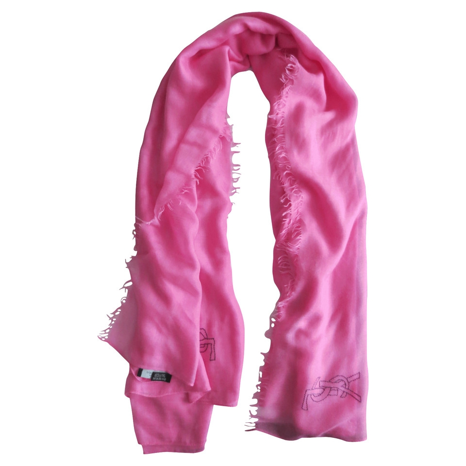 Yves Saint Laurent Sjaal in het roze