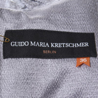 Guido Maria Kretschmer abito di pizzo in grigio