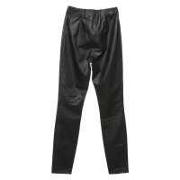 Armani Jeans trousers in leather look