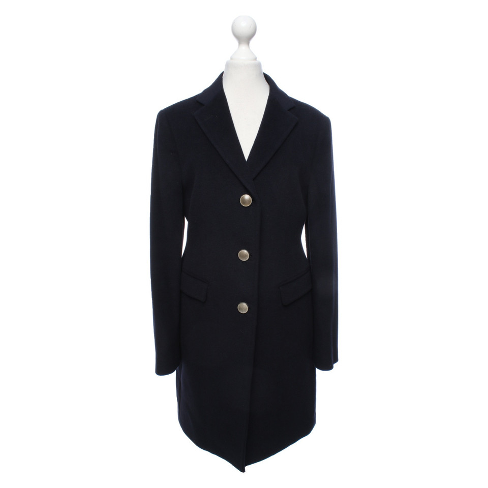 Tagliatore Jacket/Coat Wool in Blue