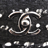 Chanel "Jumbo Flap Bag" aus Wollgewebe