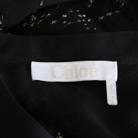 Chloé Blouse in zwart / goud