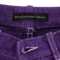 Balenciaga Jeans Katoen in Violet
