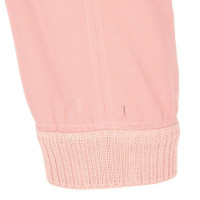Miu Miu Paire de Pantalon en Coton en Rose/pink