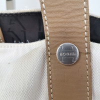 Hogan Tote bag in Tela in Bianco