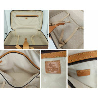 Etro Travel bag Canvas in Brown