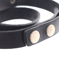 Jimmy Choo For H&M Leather bracelet in black