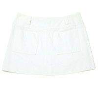 Courrèges Skirt Cotton in White