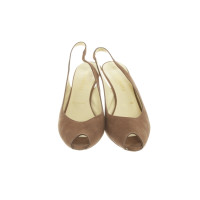 Bruno Magli Pumps/Peeptoes Suede in Brown