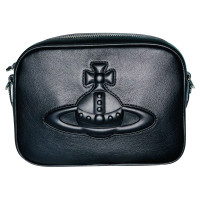 Vivienne Westwood Reisetasche aus Leder in Schwarz