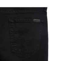 7 For All Mankind Jeans in Schwarz