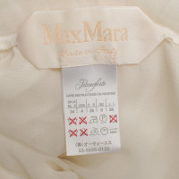 Max Mara Maxi jurk in crème 