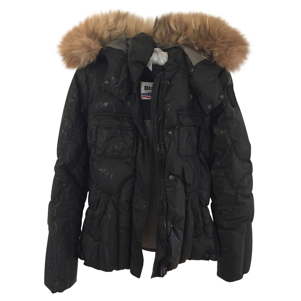 Blauer Usa Jacke/Mantel in Schwarz