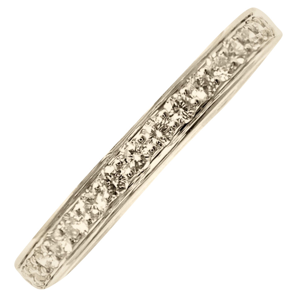 Cartier Ring aus Platin in Grau