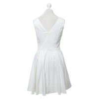 Polo Ralph Lauren Kleid aus Baumwolle in Weiß