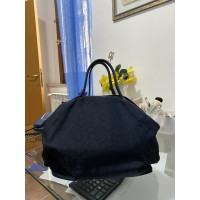 Calvin Klein Handbag Canvas in Blue