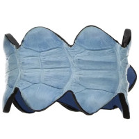 Fendi Travel bag Leather in Blue