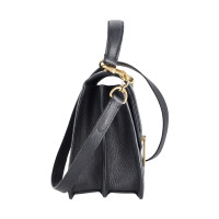 Mulberry Harlow Bag aus Leder in Schwarz