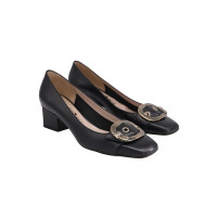 Salvatore Ferragamo Pumps/Peeptoes Leather in Black