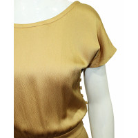 Escada Dress Silk in Gold