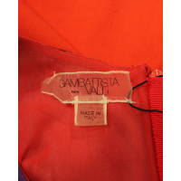 Giambattista Valli Oberteil aus Baumwolle in Orange