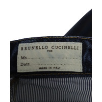 Brunello Cucinelli Jeans aus Baumwolle in Blau
